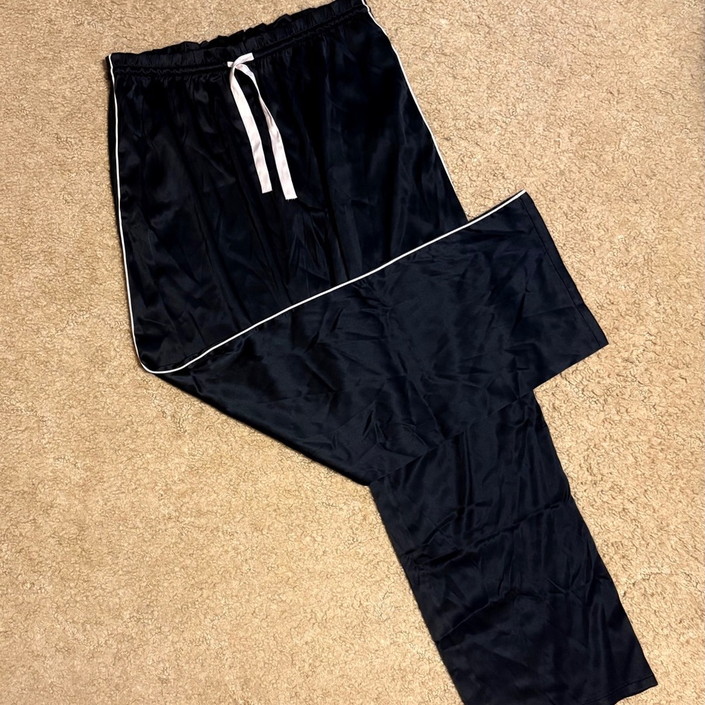 Victoria's Secret Black Pajama Pants